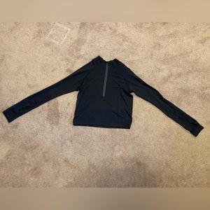 Lululemon Cropped Half Zip Athletic Top